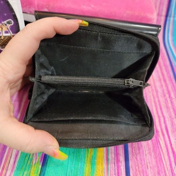 Gucci Black Wallet Bi-Fold Authentic  Vintage - Picture 5 of 11